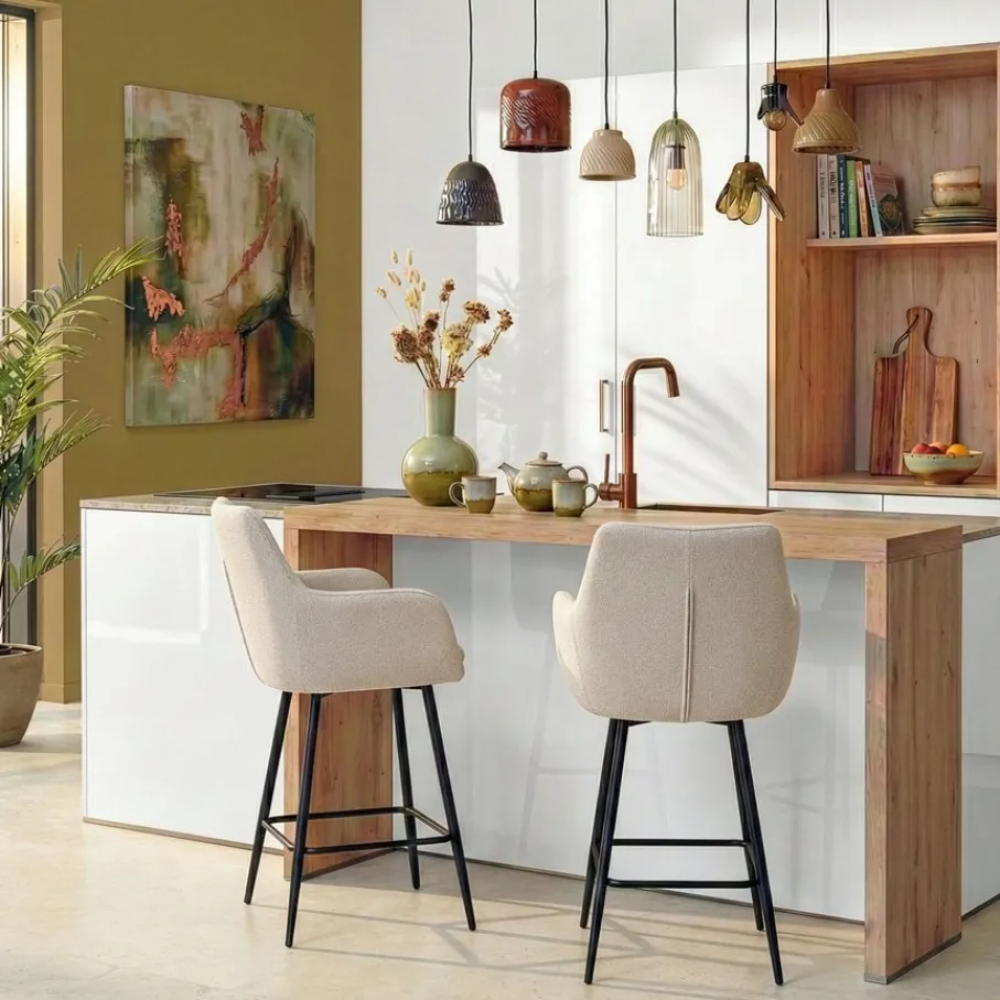 Barkrukken|Barkrukken< Draaibare Barkruk Genk Beige