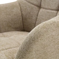 Eetkamerstoelen< Draaibare Eetkamerstoel Ana Taupe