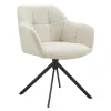Eetkamerstoelen< Draaibare Eetkamerstoel Ana Beige