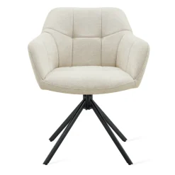 Eetkamerstoelen< Draaibare Eetkamerstoel Ana Beige