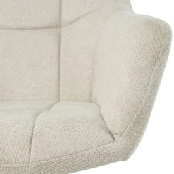 Eetkamerstoelen< Draaibare Eetkamerstoel Ana Beige