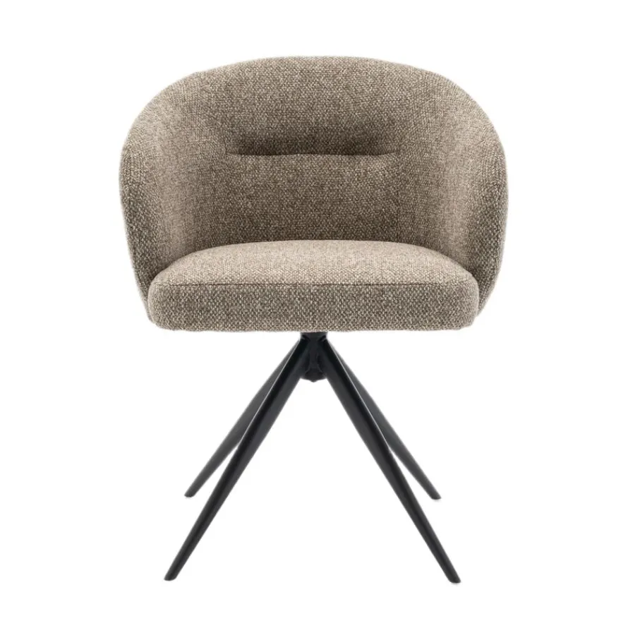 Eetkamerstoelen< Draaibare Eetkamerstoel Connor Groen