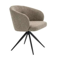 Eetkamerstoelen< Draaibare Eetkamerstoel Connor Groen