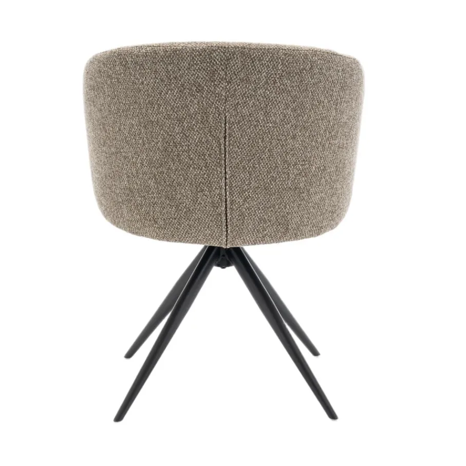 Eetkamerstoelen< Draaibare Eetkamerstoel Connor Groen