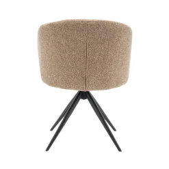 Eetkamerstoelen< Draaibare Eetkamerstoel Connor Mosterd
