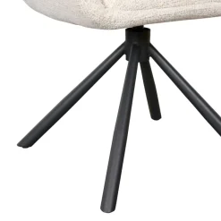 Eetkamerstoelen< Draaibare Eetkamerstoel Genk Beige