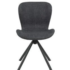 Eetkamerstoelen< Draaibare Eetkamerstoel Isak Donkergrijs