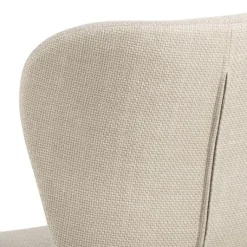 Eetkamerstoelen< Draaibare Eetkamerstoel Isak Beige