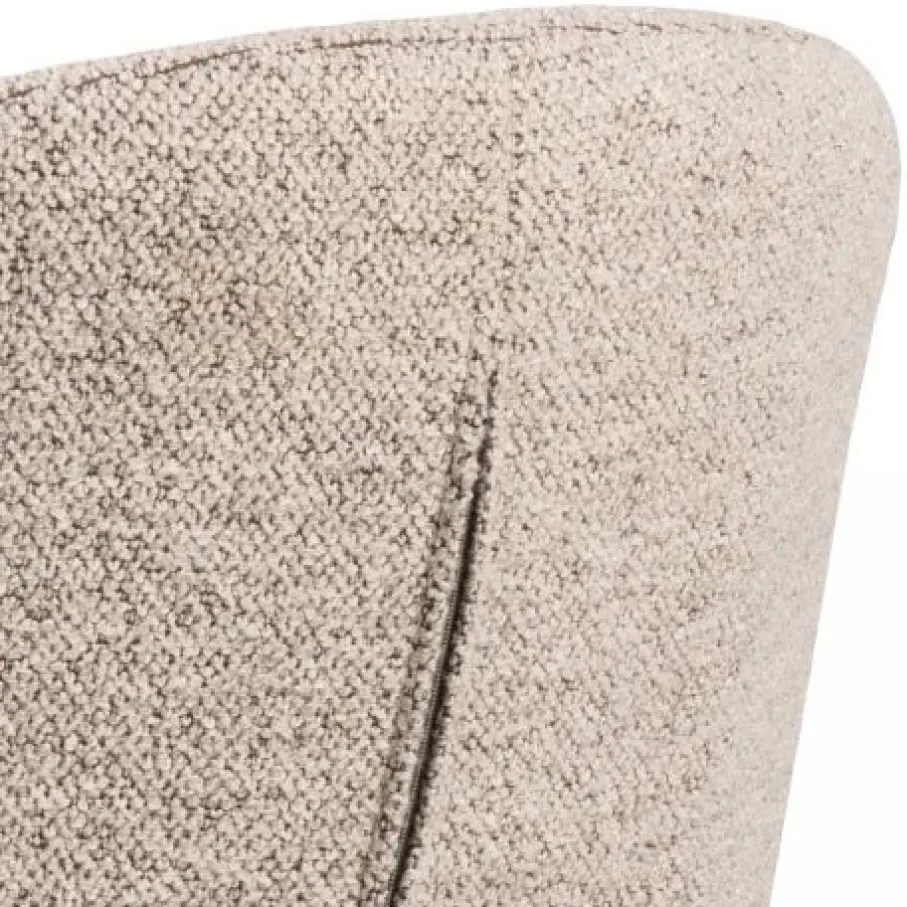 Eetkamerstoelen< Draaibare Eetkamerstoel Jaki Beige