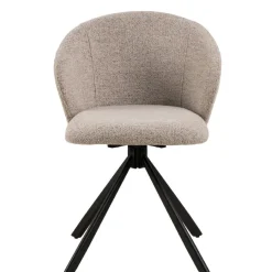 Eetkamerstoelen< Draaibare Eetkamerstoel Jaki Beige