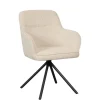 Eetkamerstoelen< Draaibare Eetkamerstoel Kortrijk Beige