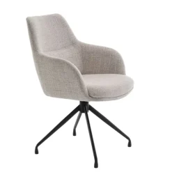 Eetkamerstoelen< Draaibare Eetkamerstoel Lowen Naturel
