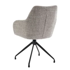 Eetkamerstoelen< Draaibare Eetkamerstoel Lowen Beige