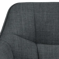 Eetkamerstoelen< Draaibare Eetkamerstoel Marit Donkergrijs