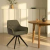 Eetkamerstoelen< Draaibare Eetkamerstoel Midgard Groen