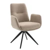 Eetkamerstoelen< Draaibare Eetkamerstoel Molly Taupe