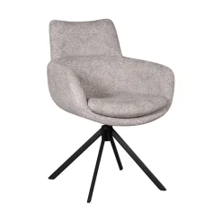 Eetkamerstoelen< Draaibare Eetkamerstoel Oland Grijs