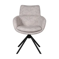 Eetkamerstoelen< Draaibare Eetkamerstoel Oland Grijs