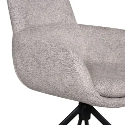 Eetkamerstoelen< Draaibare Eetkamerstoel Oland Grijs