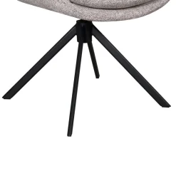 Eetkamerstoelen< Draaibare Eetkamerstoel Oland Grijs