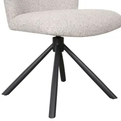 Eetkamerstoelen< Draaibare Eetkamerstoel Ravels Beige