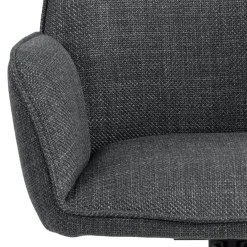 Eetkamerstoelen< Draaibare Eetkamerstoel Roar Donkergrijs