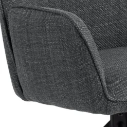 Eetkamerstoelen< Draaibare Eetkamerstoel Roar Donkergrijs