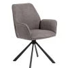 Eetkamerstoelen< Draaibare Eetkamerstoel Roar Taupe