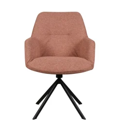 Eetkamerstoelen< Draaibare Eetkamerstoel Selnass Roze