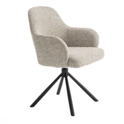 Eetkamerstoelen< Draaibare Eetkamerstoel Spirit Beige