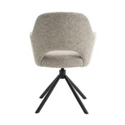 Eetkamerstoelen< Draaibare Eetkamerstoel Spirit Beige