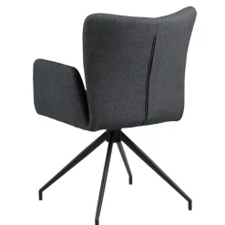 Eetkamerstoelen< Draaibare Eetkamerstoel Sverre Donkergrijs