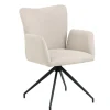 Eetkamerstoelen< Draaibare Eetkamerstoel Sverre Beige