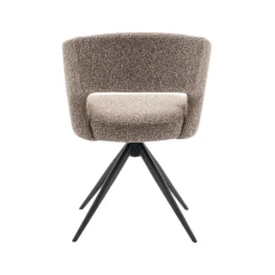 Eetkamerstoelen< Draaibare Eetkamerstoel Terra Taupe