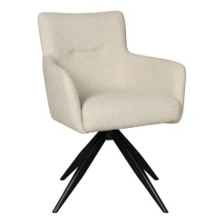 Eetkamerstoelen< Draaibare Eetkamerstoel Tonsberg Beige