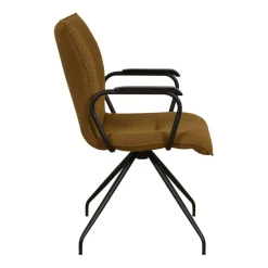 Eetkamerstoelen< Draaibare Eetkamerstoel Trondheim Cognac