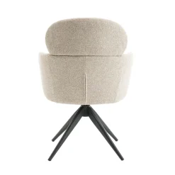 Eetkamerstoelen< Draaibare Eetkamerstoel Twin Greige