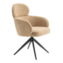 Eetkamerstoelen< Draaibare Eetkamerstoel Twin Mosterd