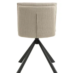 Eetkamerstoelen< Draaibare Eetkamerstoel Ulf Beige