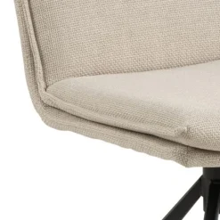 Eetkamerstoelen< Draaibare Eetkamerstoel Ulf Beige