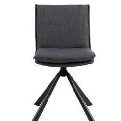 Eetkamerstoelen< Draaibare Eetkamerstoel Ulf Donkergrijs