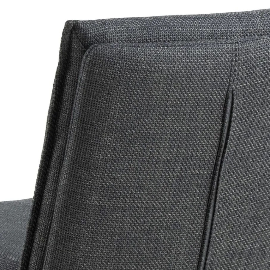 Eetkamerstoelen< Draaibare Eetkamerstoel Ulf Donkergrijs