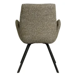 Eetkamerstoelen< Draaibare Eetkamerstoel Vana Groen