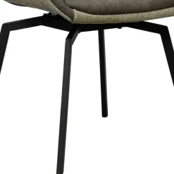 Eetkamerstoelen< Draaibare Eetkamerstoel Wolfheze Groen