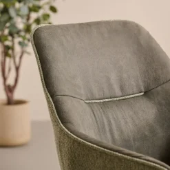 Eetkamerstoelen< Draaibare Eetkamerstoel Wolfheze Groen