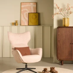 Fauteuils< Draaifauteuil Cortes Zand