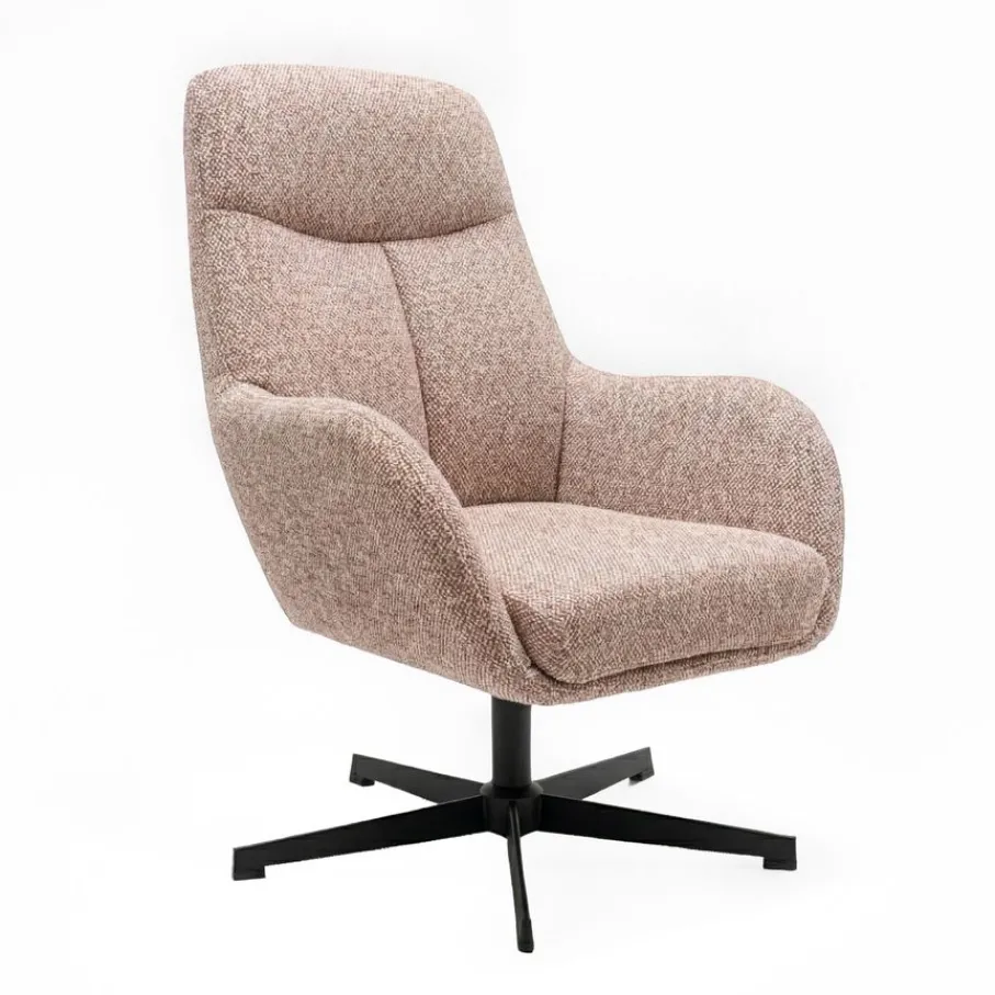 Fauteuils< Draaifauteuil Hoog Coco Cognac