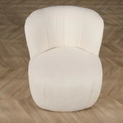 Fauteuils< Draaifauteuil Rush Crème