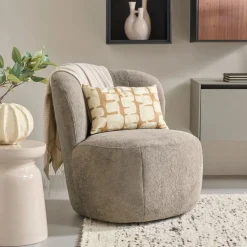 Fauteuils< Draaifauteuil Rush Taupe