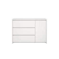 Ladekasten|Dressoirs< Dressoir Atlanta Wit - 119x84x48 cm